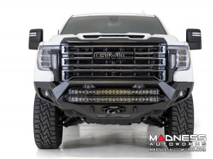 GMC Sierra 2500 Bomber Front Bumper Fits 2 40" LED Light Bars